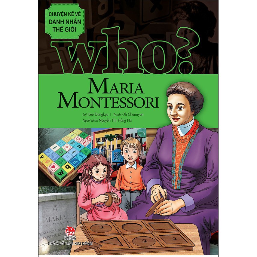 Sách: Chuyện Kể Về Danh Nhân Thế Giới: Maria Montessori Gigabook