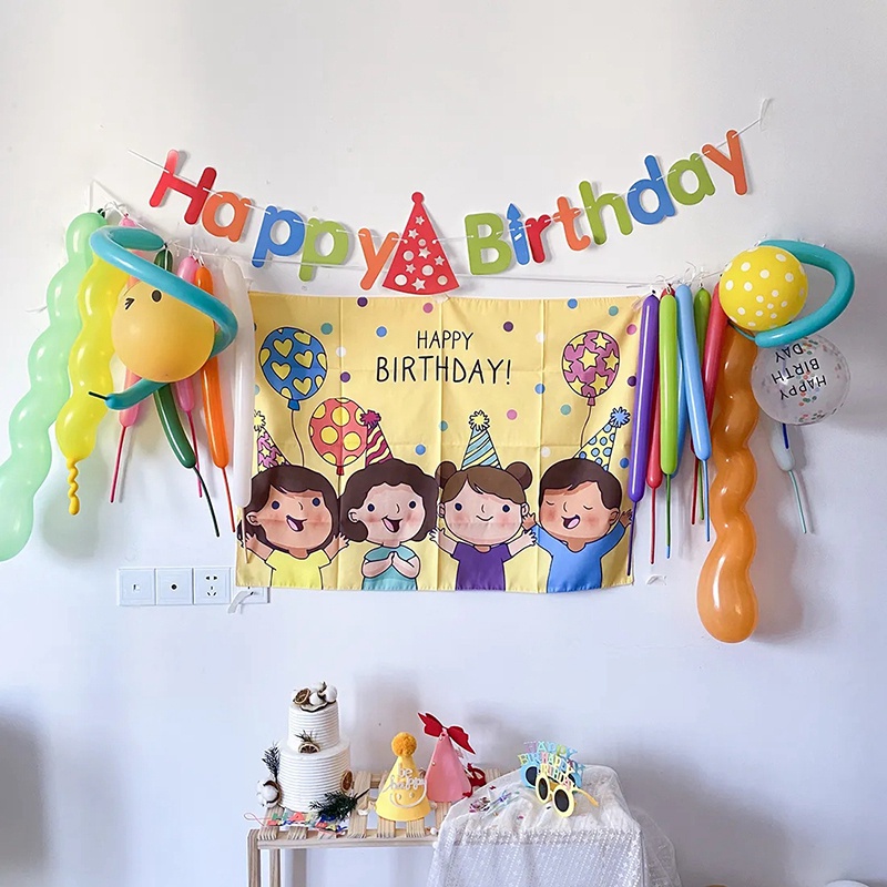 Dây Cờ Treo Trang Trí Chữ Happy Birthday