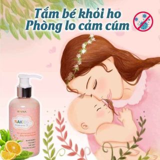 Tắm gội thảo dược cho bé