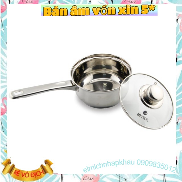 QUÁNH INOX ELMICH 14CM EL3283 nhập trực tiếp cộng hòa séc