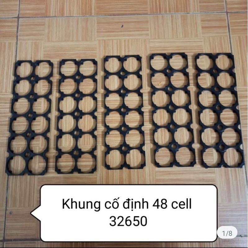 Vỏ cam dùng lăp pin, tối đa 48 cell 32650 hoặc 24 cell 33140