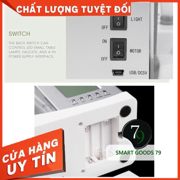 [ Chính Hãng ] [130] Bể cá cảnh mini hồ thủy sinh thông minh đẹp để bàn trong nhà nhựa acrylic