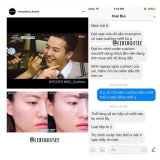 Cushion Moonshot vỏ đen MicroFit