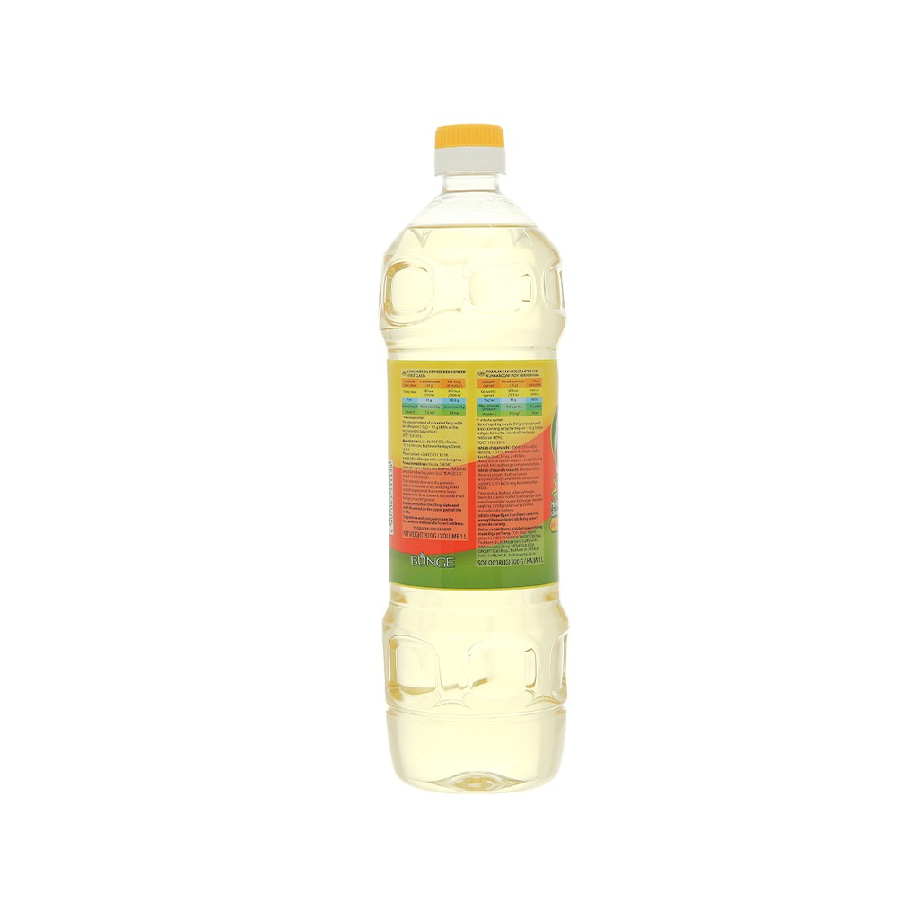 Dầu hướng dương Golden Drop chai 1 lít