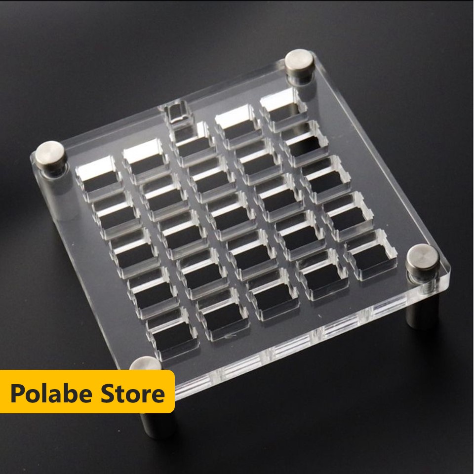 Switch tester 4x4 (16 slot), 5x5 (25 slot) có chân đế, hàng chính hãng Kelowna - Polabe Store