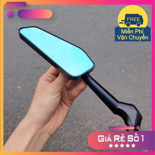 Kính 744 [RẺ VÔ ĐỊCH] hàng loại 1 nhôm - gương chiếu hậu xe máy - kính chiếu hậu xe máy