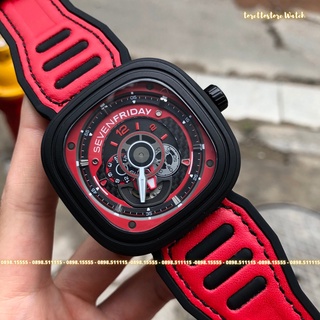 Đồng Hồ Nam [Sevenfriday - P3B/06] - Automatic - Hộp Gỗ, Sách, Thẻ Bảo Hành 2 năm , Khăn, Dây Cao Su Cao Cấp Tặng Kèm