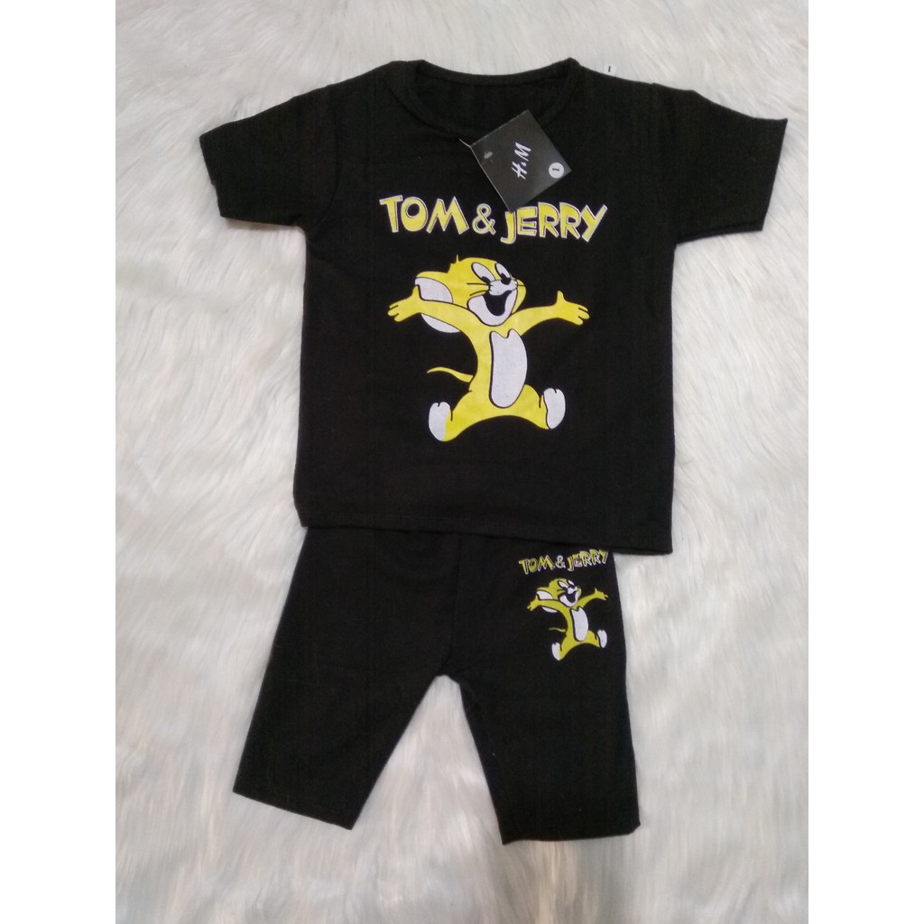 A96 - Bộ Cộc Tay Quần Ngố Chất Cotton 4 chiều cho bé gái