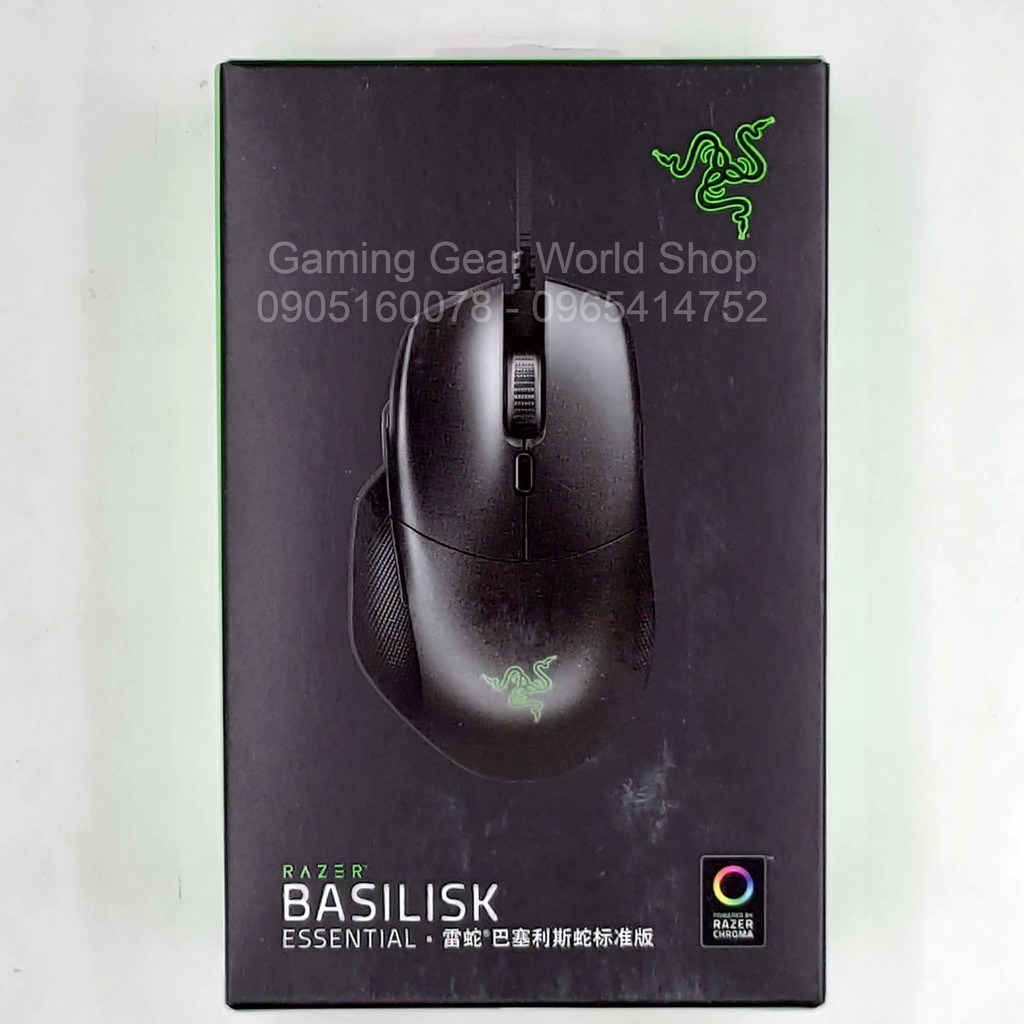 SIÊU SALE CHUỘT GAMING RAZER BASILISK ESSENTIAL 6400 DPI NEW SEAL