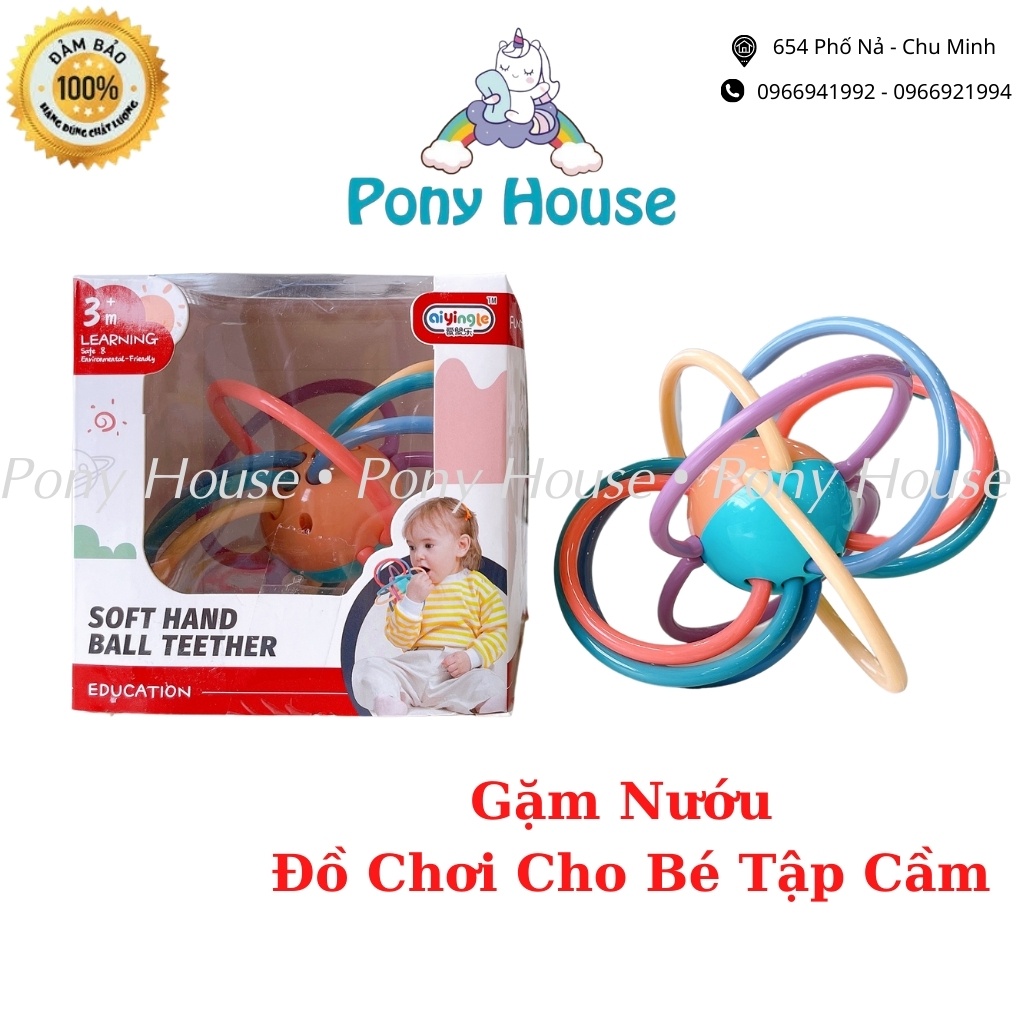 Đồ Chơi Tập Cầm Nắm Kiêm Gặm Nướu An Toàn Cho Bé Cho Bé Từ 3M ThángTrở Lên