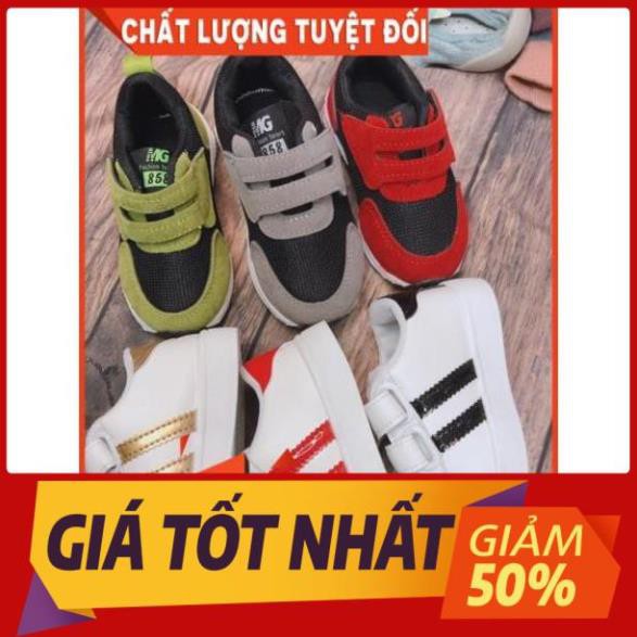 [XẢ HÀNG] [BÁN CHẠY] Giày thể thao 2 sọc kẻ