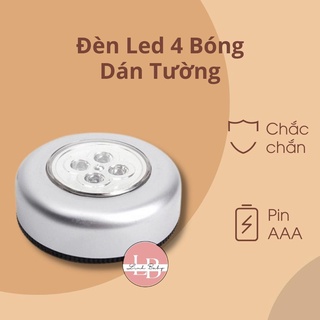 Đèn led dán tường 4 bóng siêu tiện dụng