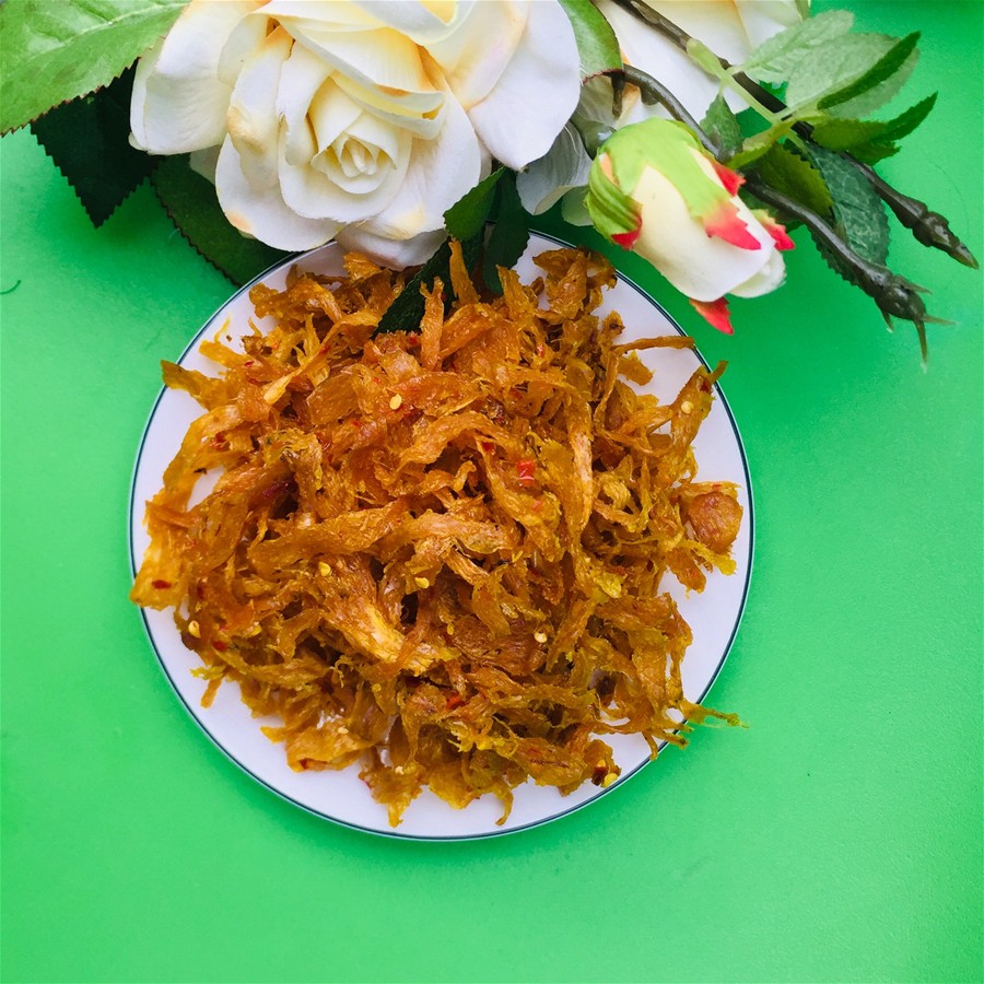 Mực xé giòn Đầm Sen Mực ăn liền 100gr