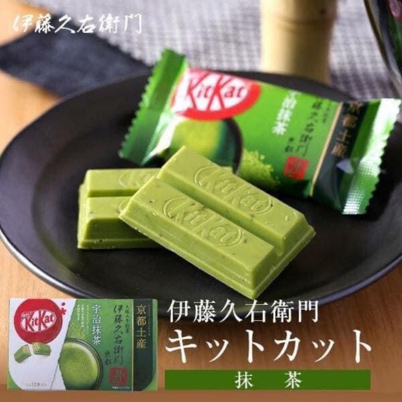 ✅➡️ KẸO KITKAT TRÀ XANH🍫Gói 12 thanh đôi
