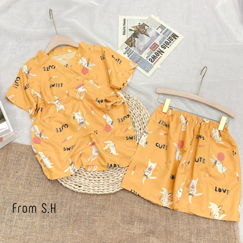 Bộ đồ mặc nhà/ Bộ đồ ngủ kate Thái đùi