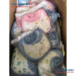 Yếm xô hoa buộc dây dành cho bé