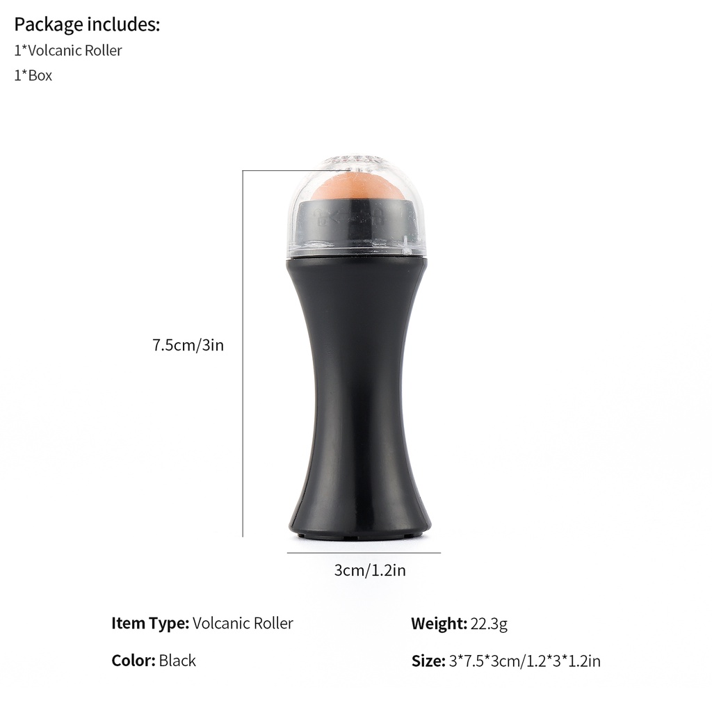 Cây lăn dầu FOREVERLILY hấp thụ dầu bằng đá núi lửa tự nhiên (có thể dùng nhiều lần)