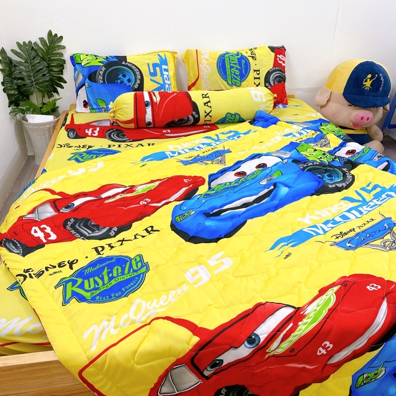 bộ drap thun hàn quốc mẫu xe (4-5 món) | BigBuy360 - bigbuy360.vn