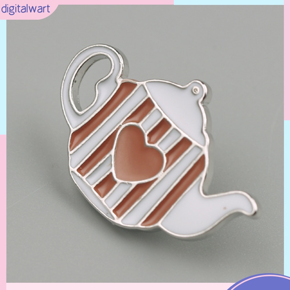 Ghim Cài Áo Hình Ấm Trà Và Tách Trà Độc Đáo Thời Trang Cho Nam Nữ