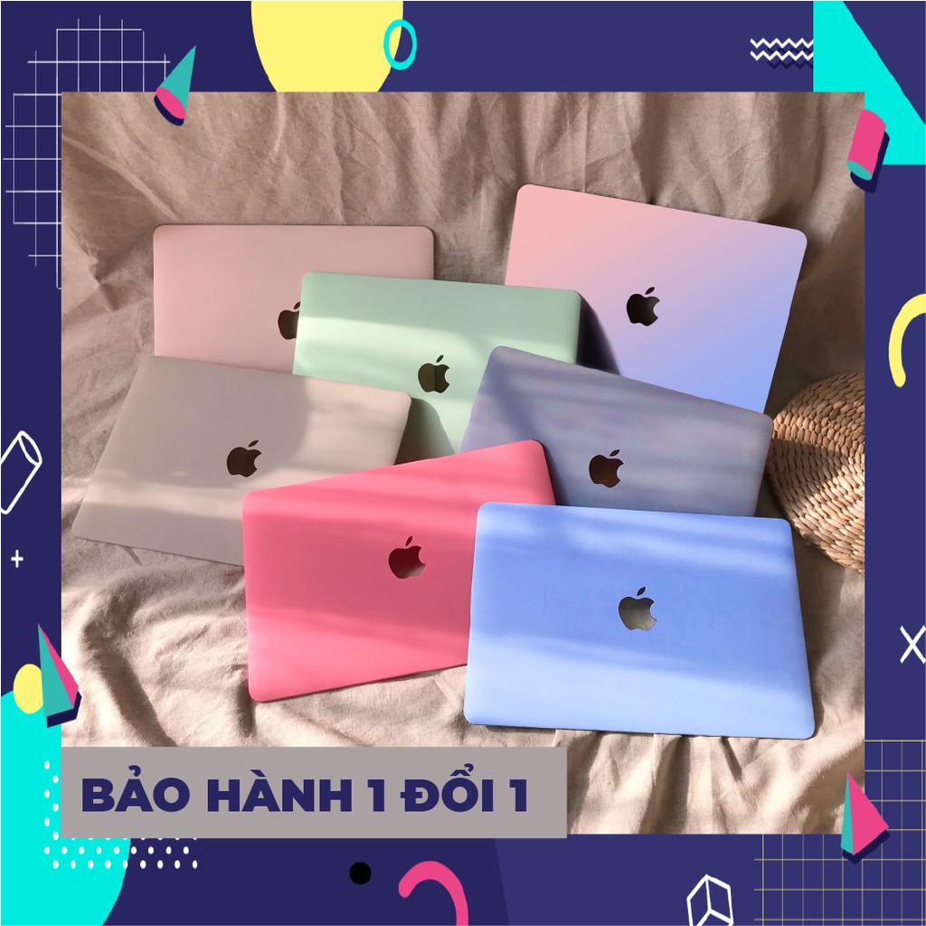 [MÃ MACHM10K giảm 10k đơn 20k] Case,Ốp Macbook Air 13" ,Pro 13",Macbook M1 Bảo Vệ Toàn Diện Nhám 