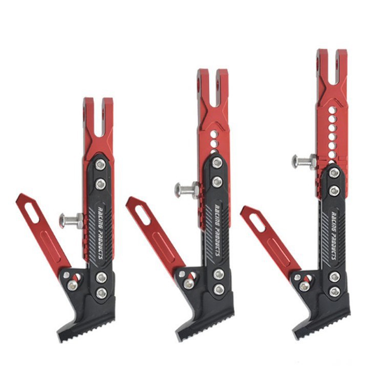 Chân Chống Xe Máy, Xe Đạp Điện CNC Tăng Chỉnh Dài Ngắn