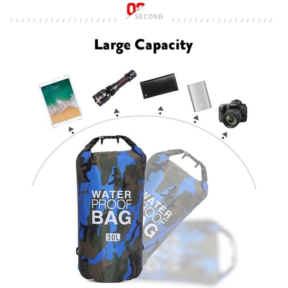 Túi Khô Chống Thấm Nước Cho Thuyền Kayak River Trekking 2 / 5 / 10 / 15L / 20L