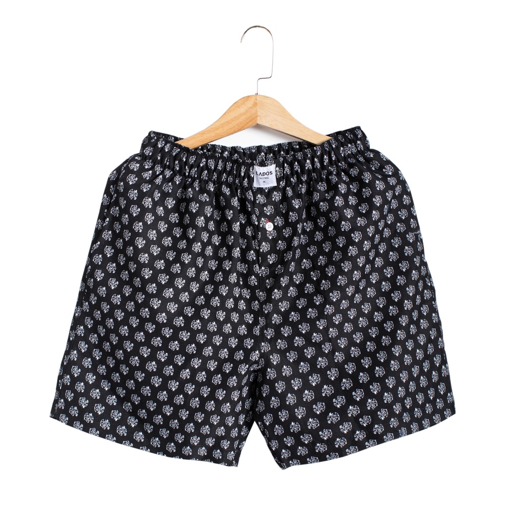 Quần short đùi kate nam lưng chun co giãn LADOS-34101 chất thoáng mát, thấm hút, mặc nhà, đi chơi