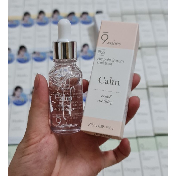 TINH CHẤT LÀM DỊU DA NHẠY CẢM 9WISHES CALM AMPOULE SERUM