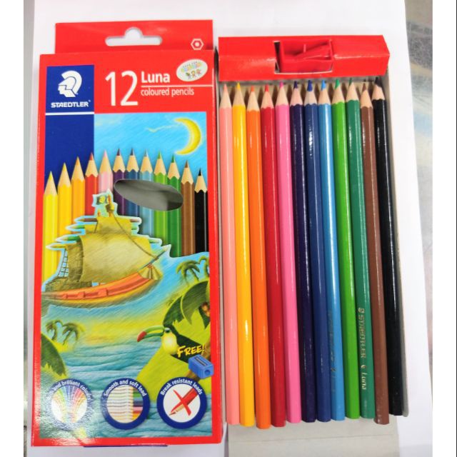 Bút chì 12 màu Staedtler 136C12 (Loại chì dài)