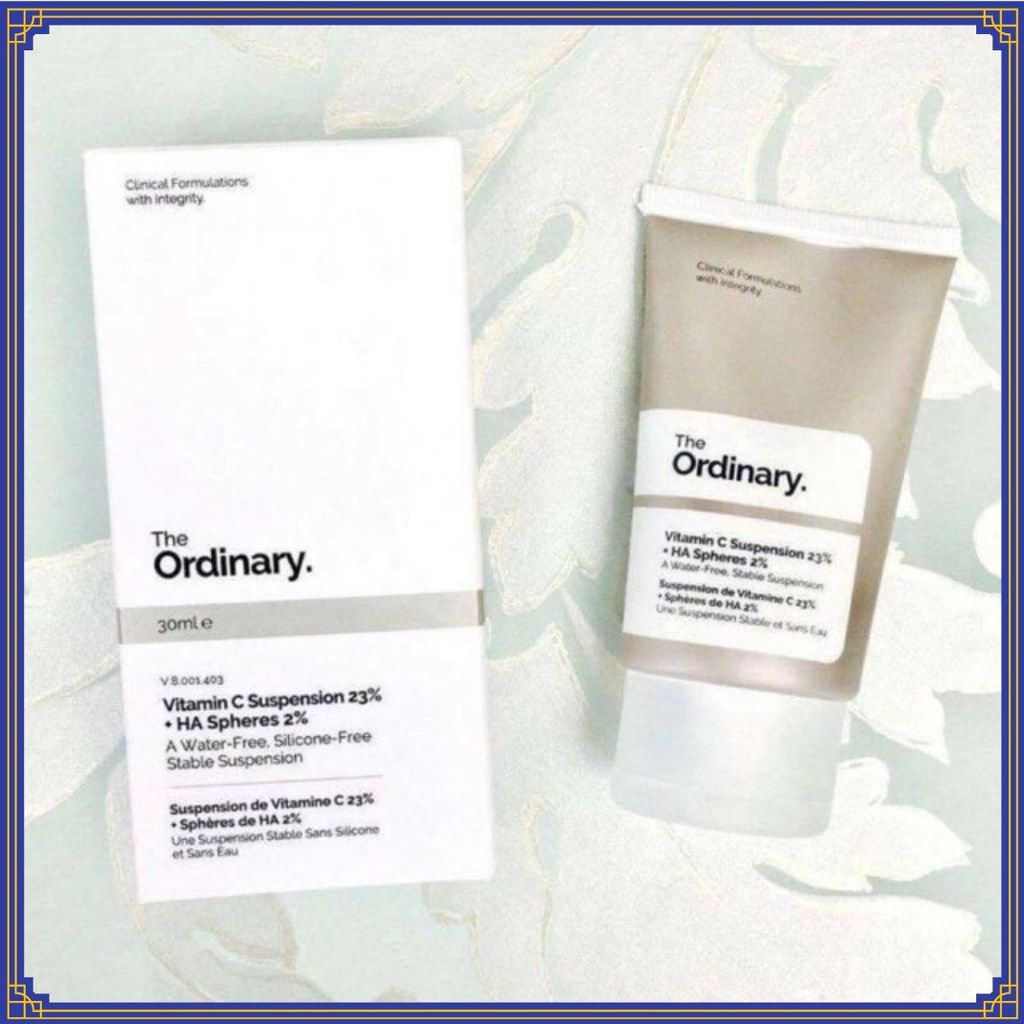 Kem dưỡng The Ordinary Vitamin C Suspension 23% + HA Spheres 2% 30ml ₠Λ