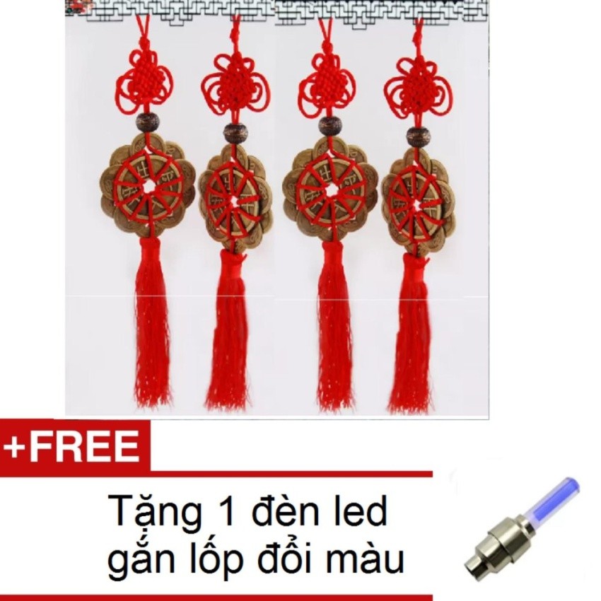 Bộ 5 Tiền Xu Mai Hoa 10 Cánh Rời Mai Hoa Thập Toàn Treo Xe Oto 206230