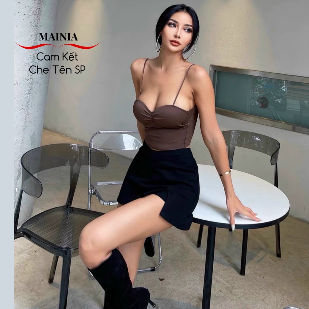 [Loại 1 Túi Zip] Áo Bra Đúc Su 2 Dây Nhún Ngực Cực Sexy Gợi Cảm Cao Cấp Mainia Shop