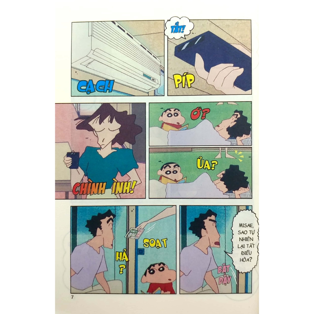 Sách - Shin - Cậu Bé Bút Chì - Hoạt Hình Màu - Tập 38 (2019)