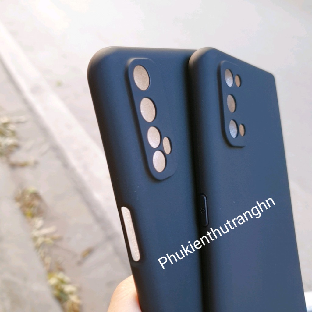 Ốp lưng Realme 7/ Realme 7 Pro dẻo đen cao cấp chống bám vân tay, có gờ nhô cao bảo vệ camera