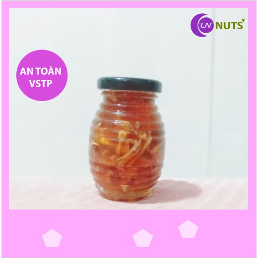 Mật ong100g Lê Nguyệt, Mật ong gừng sẻ đồng bào nhà nào cũng cần, CAY NỒNG, TĂNG SỨC ĐỀ KHÁNG, hũ thủy tinh xinh xắn100g | BigBuy360 - bigbuy360.vn