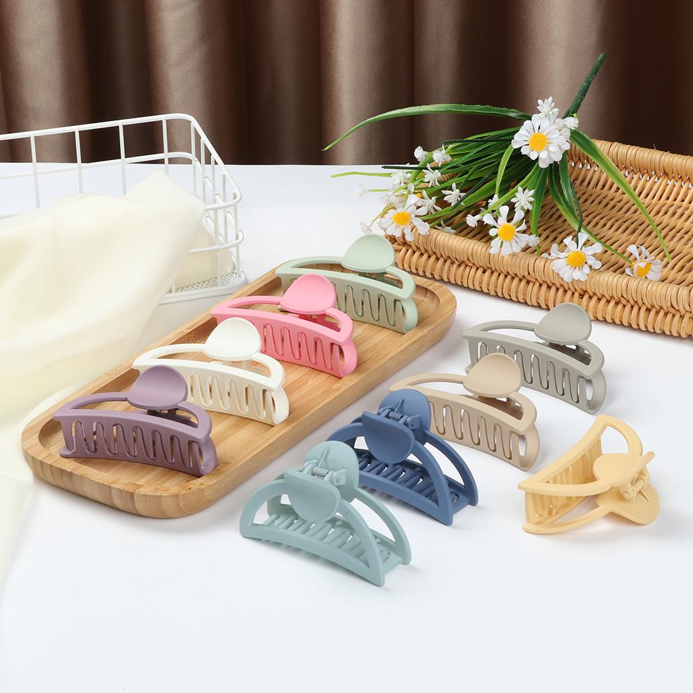 Kẹp Tóc Nhựa Màu Sắc Ngọt Ngào Xinh Xắn