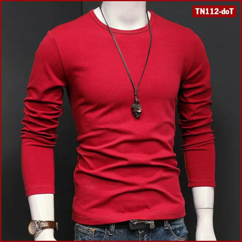 Áo thun nam tay dài TN112 form hàn cực đẹp | BigBuy360 - bigbuy360.vn