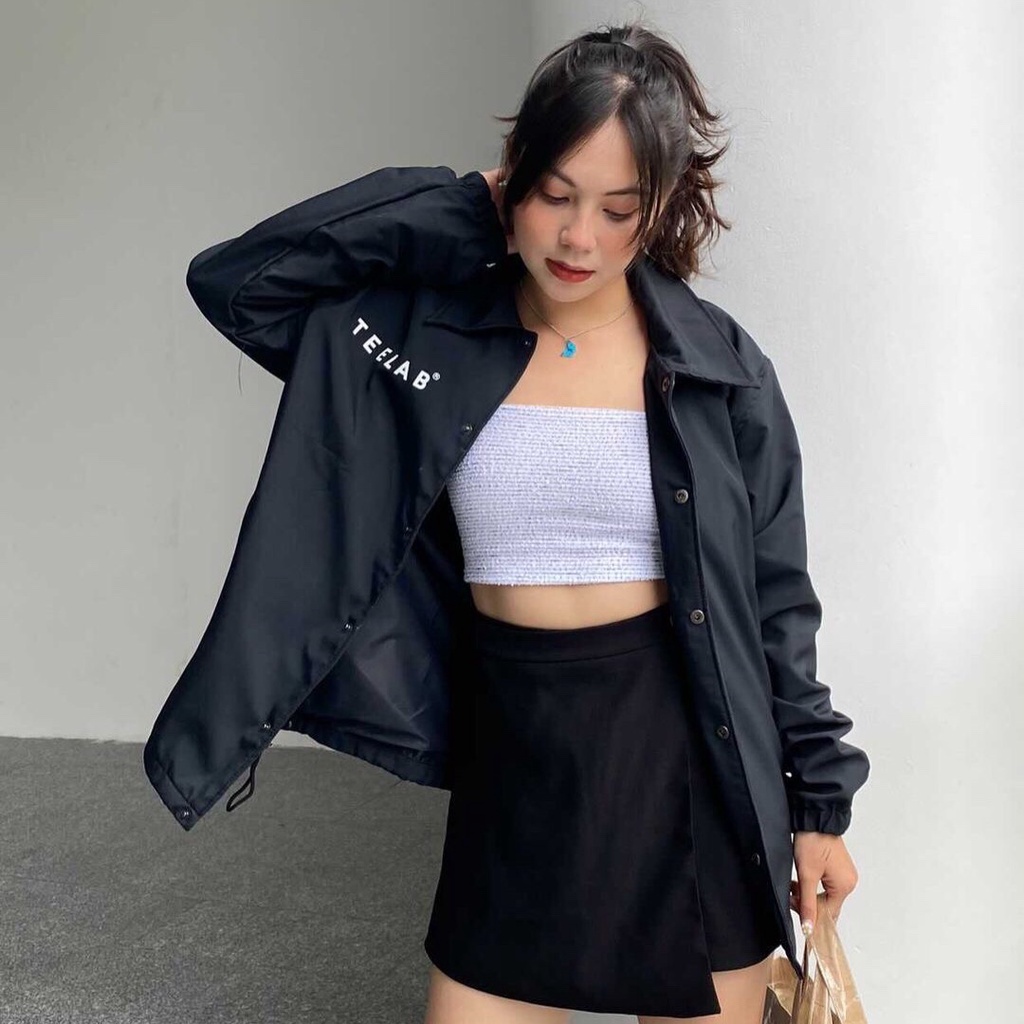 Áo Khoác Gió Teelab Local Brand Unisex Logo Jacket AK008
