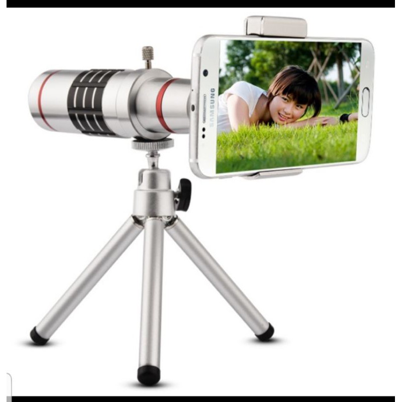 Ống kính lens camera tele zoom 18x cho điện thoại