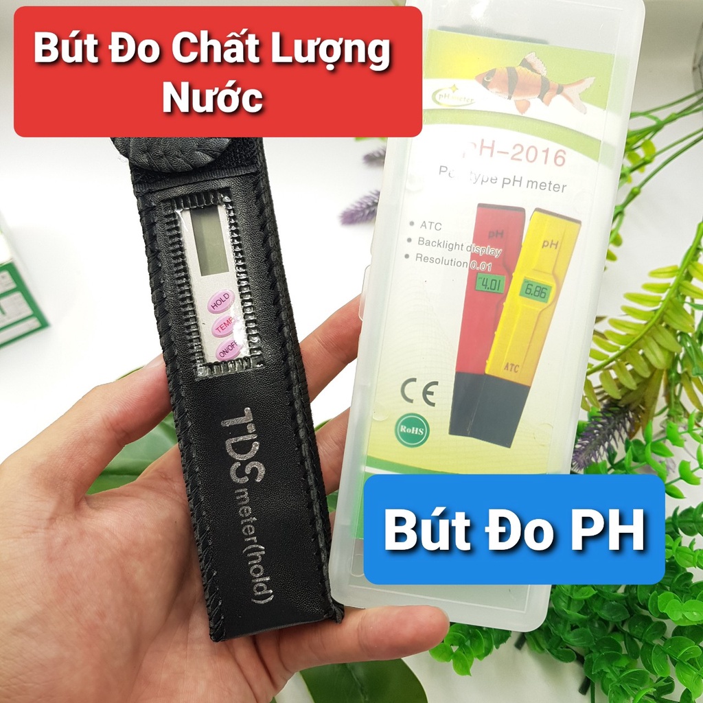 Bút kiểm tra chất lượng nước và độ PH TDS-3 ATC-PH Bộ kiểm tra chất lượng nước đơn giản