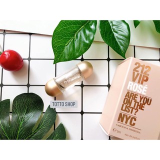 Nước hoa Carolina herrera 212 VIP ROSE EDP 5ml