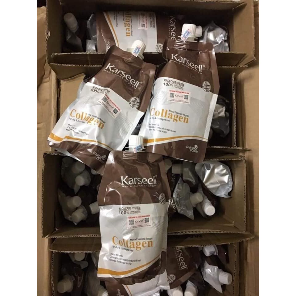 DẦU HẤP TÓC KARSEELL MACA COLLAGEN MẪU MỚI 2019 500ML | BigBuy360 - bigbuy360.vn