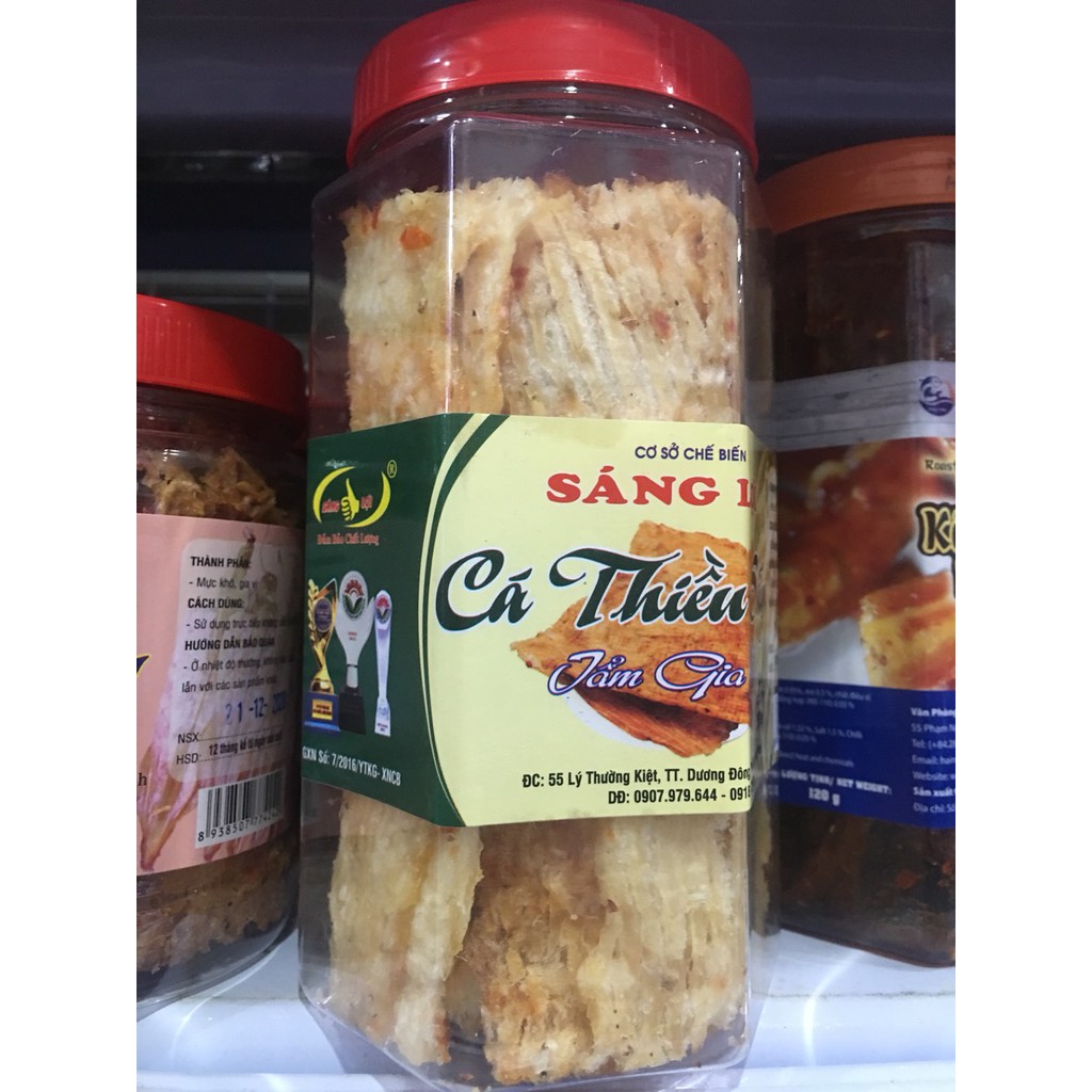 Đặc sản Phú Quốc cá Thiều tẩm ăn liền Sáng Lợi hủ 250g ăn liền | BigBuy360 - bigbuy360.vn