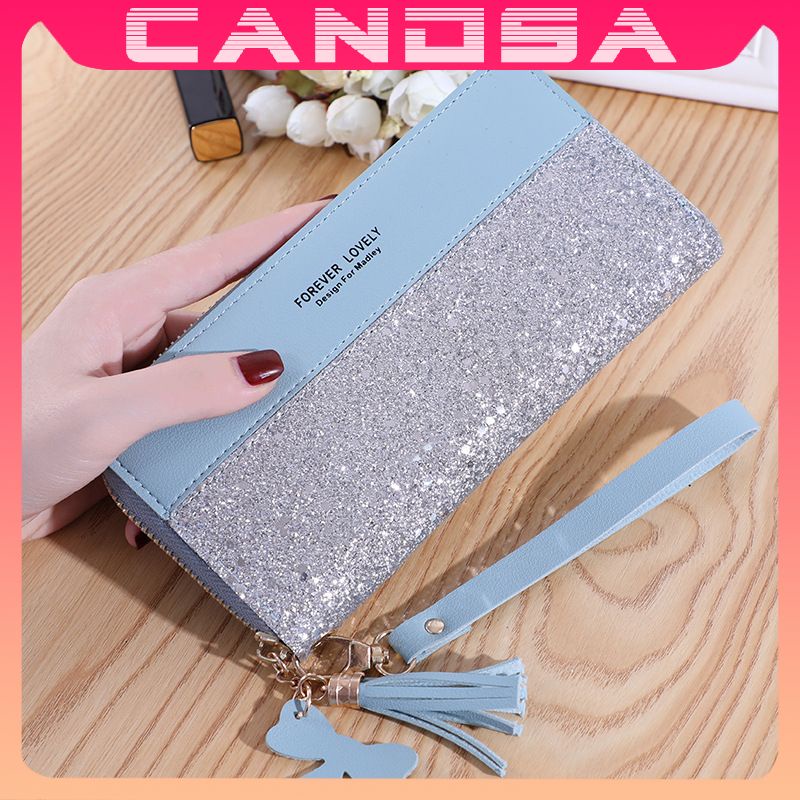 Ví nữ cầm tay dài đẹp đựng tiền cầm tay nhiều ngăn thời trang cao cấp DA24