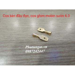 Cos ghim kèn đầu đực 6.3 ( 1 bịch 50 cái)
