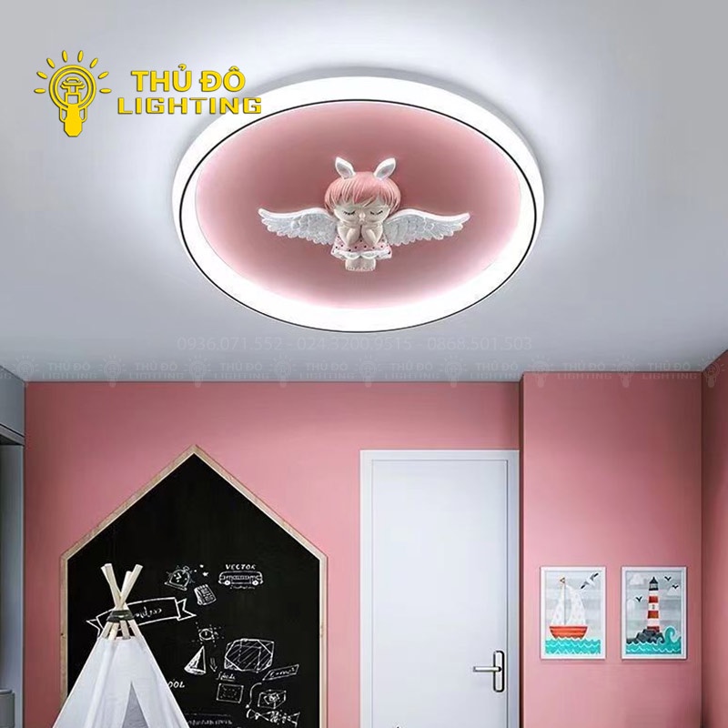 Đèn ốp trần, Đèn ốp trần phòng ngủ cho bé, Ốp trần hình máy bay, hình con gấu, hình helokity..-G39