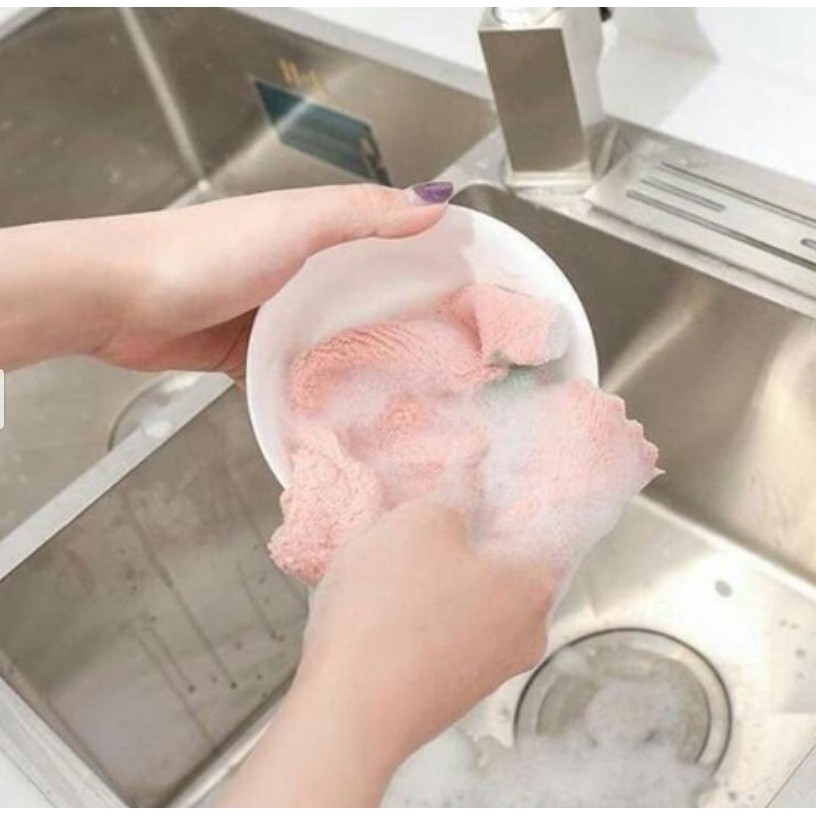 Khăn lau nhà bếp - khăn lau răng cưa giá hạt rẻ, chất liệu mềm mại, lau siêu sạch. | BigBuy360 - bigbuy360.vn
