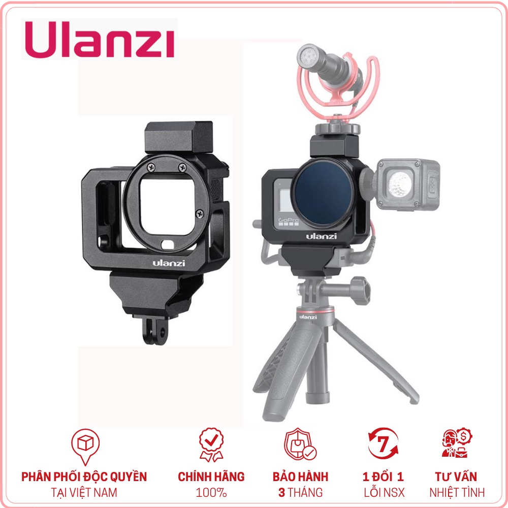 ULANZI G8-5 - HÀNG CHÍNH HÃNG - Khung bảo vệ dành cho GoPro 8