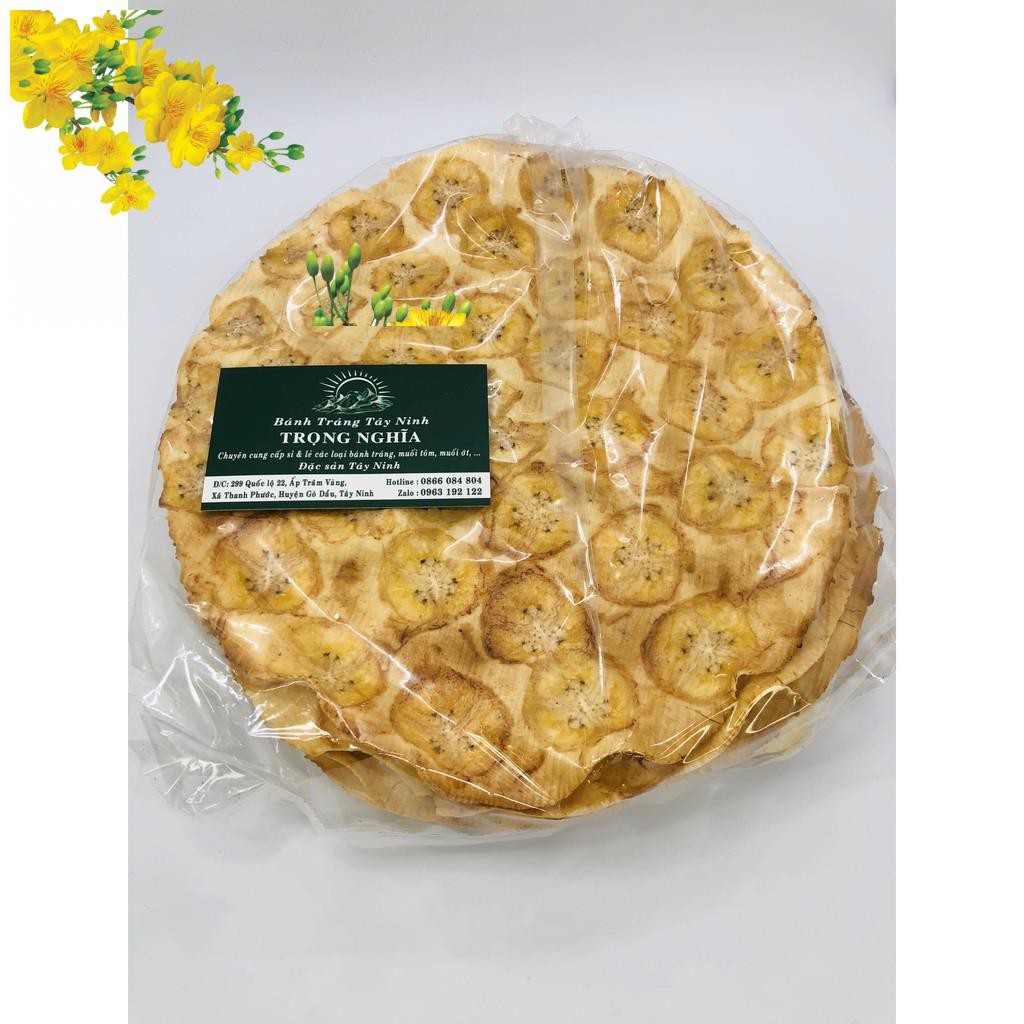 Bánh tráng chuối nướng tây ninh