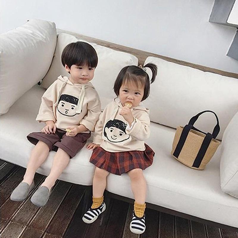 Babyme Spring Autumn Casual Fashion Baby Printing Long Sleeve Hoodie Kids Hooded Sweatshirt